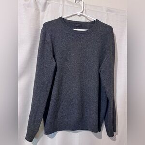 J. Crew Men's Dark Gray Crewneck Sweater size large